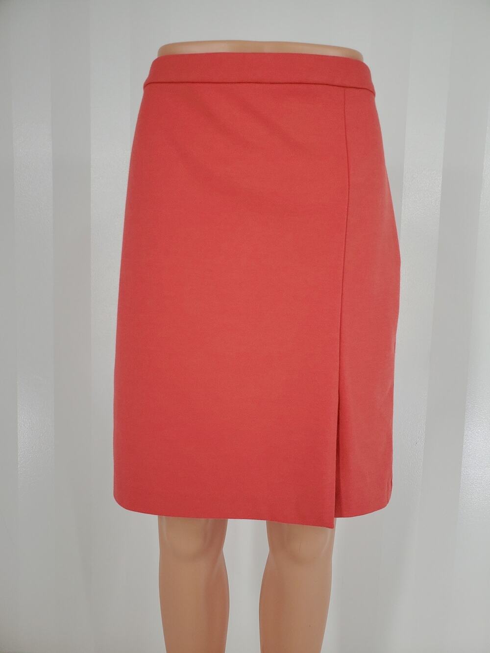 The Limited Coral Pink Pencil Skirt Knee Length Career Workwear Sz 12